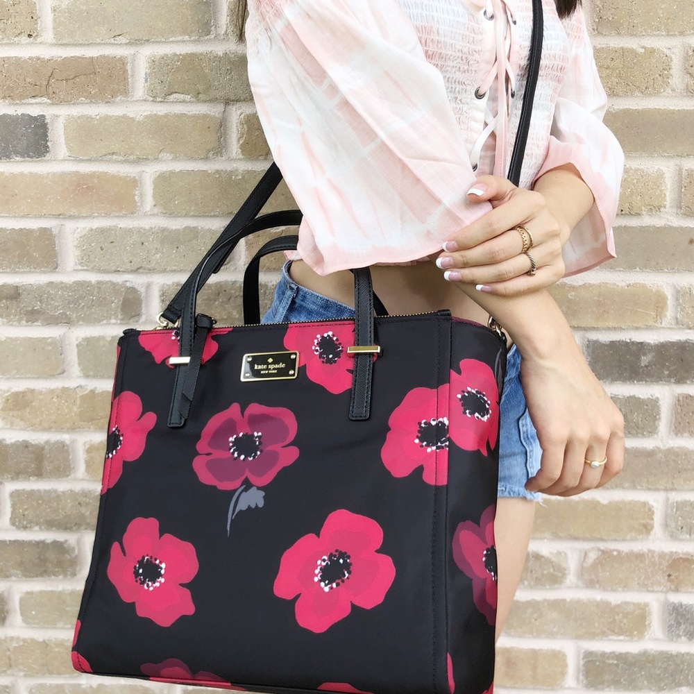 ‼️SALE‼️ 👜💕- Kate Spade Nylon Satchel Tote - Picture 3 of 6